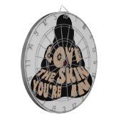 Buddha-Liebe Dartscheibe (Vorderseite Links)