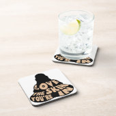 Buddha-Liebe Getränkeuntersetzer (Rechte Seite)