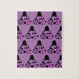 Buddha-Liebe Lila Puzzle