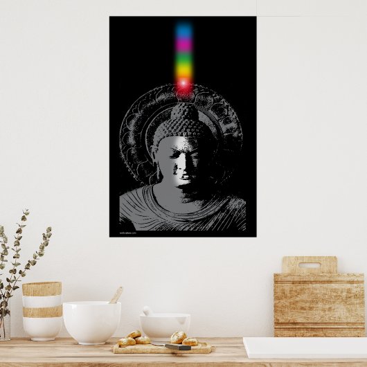 Buddha Liebe Poster (Küche)