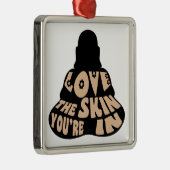 Buddha-Liebe Silbernes Ornament (Rechts)