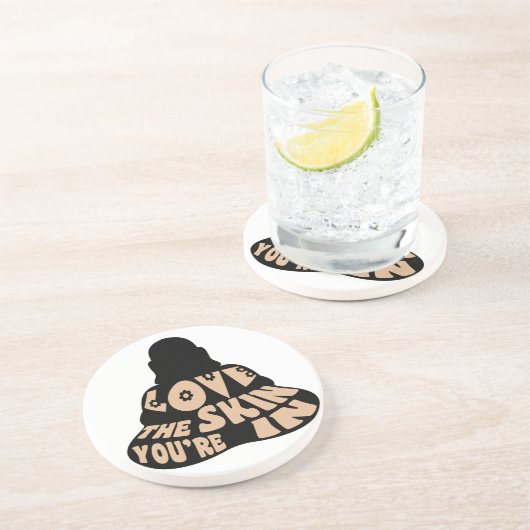 Buddha-Liebe Untersetzer (Seite)