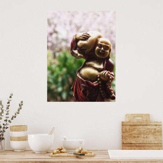 BUDDHA LIFTS Poster (Küche)