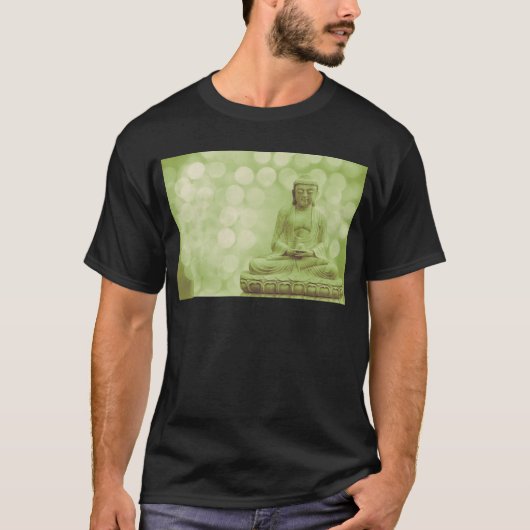 buddha light (light green) T-Shirt (Vorderseite)