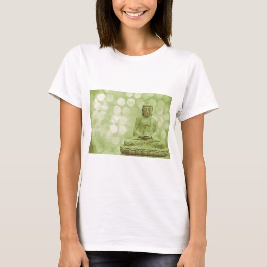 buddha light (light green) T-Shirt (Vorderseite)