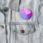 Buddha Lila Sky Hintergrundtaste für Backpacks Button (Beispiel)