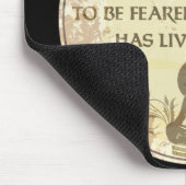 Buddha Live klug Mousepad (Ecke)