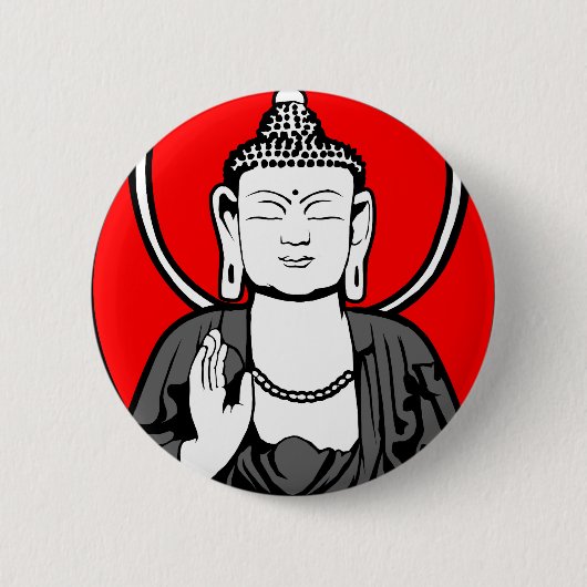 Buddha-Logo Button (Vorderseite)