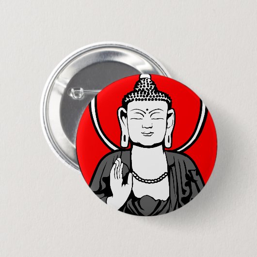 Buddha-Logo Button (Vorne & Hinten)