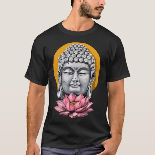 Buddha-Lotus T-Shirt (Vorderseite)