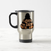 Buddha Love Orange Reisebecher (Links)