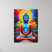Buddha Luminous Awakening Leinwanddruck (Vorderseite)