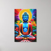 Buddha Luminous Awakening Leinwanddruck (Vorderseite)