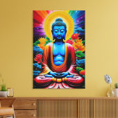 Buddha Luminous Awakening Leinwanddruck (Insitu (Wohnzimmer))