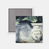 Buddha Magnet (Vorderseite/Rückseite)