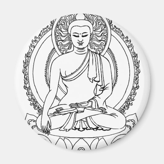 Buddha Magnet (Vorne)