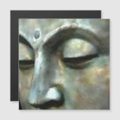 Buddha Magnet-Karte Magnetkarte (Vorne/Hinten)