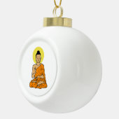 Buddha-Magnet Keramik Kugel-Ornament (Rechts)