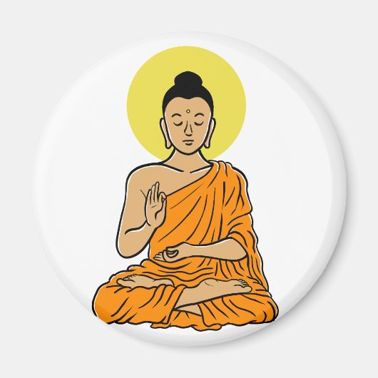 Buddha-Magnet Magnet (Vorne)