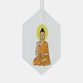 Buddha-Magnet Ornament Aus Glas (Vorderseite Rechts)