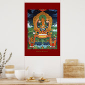 Buddha Maitreya Religious Art Poster Serie (Küche)