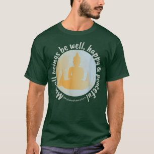 Buddha Mandala Buddhist Mindfulness Buddhismus Lov T-Shirt