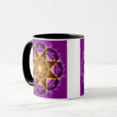 Buddha-Mandala-Kunst Tasse (Vorderseite Links)
