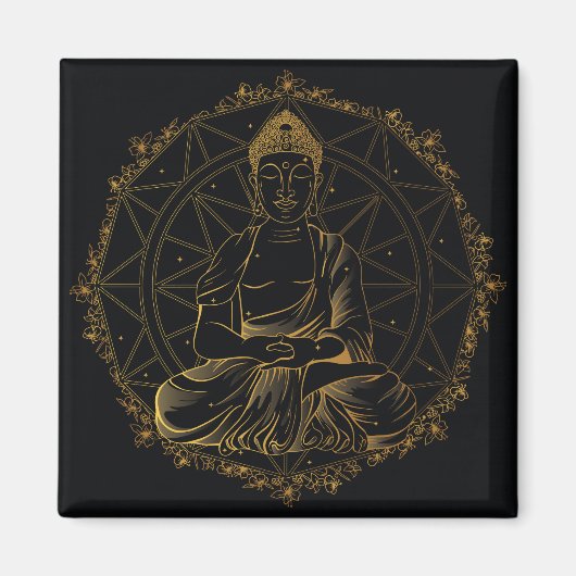Buddha Mandala Magnet (Vorne)