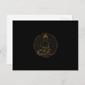 Buddha Mandala Postkarte (Vorne/Hinten)