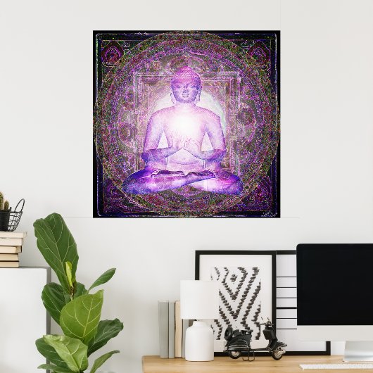 Buddha Manifestationen Poster (Heimbüro)