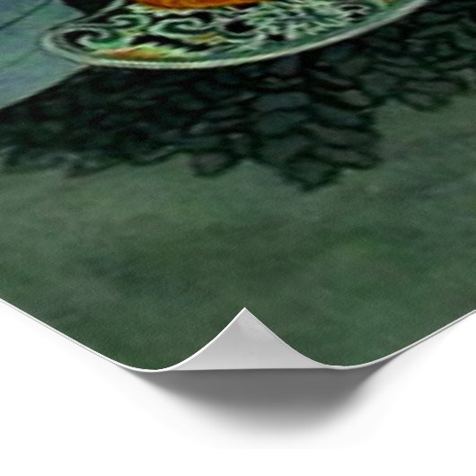 Buddha Manjushri Poster (Ecke)