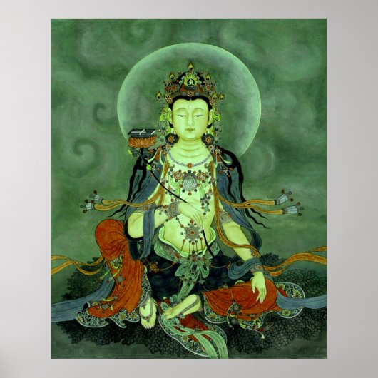 Buddha Manjushri Poster (Vorne)