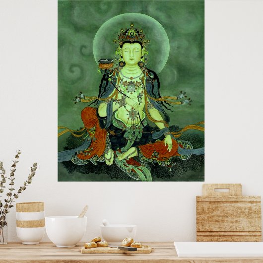 Buddha Manjushri Poster (Küche)