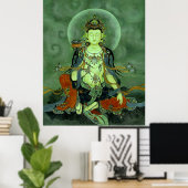 Buddha Manjushri Poster (Heimbüro)