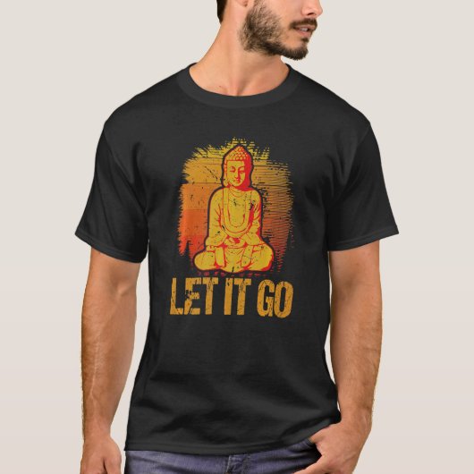 Buddha Meditat T-Shirt (Vorderseite)