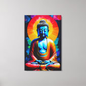 Buddha Meditates Leinwanddruck (Vorderseite)