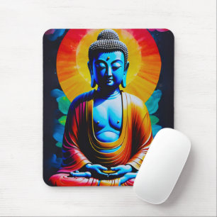 Buddha Meditates Mousepad