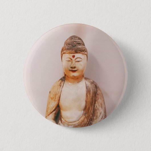 Buddha-Meditation Button (Vorderseite)