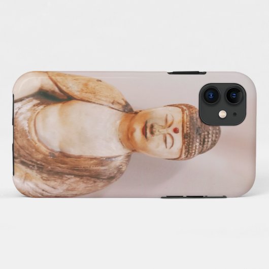 Buddha-Meditation Case-Mate iPhone Hülle (Rückseite (Horizontal))