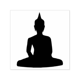 Buddha Meditation des Buddhismus Spirituelle Reise Permastempel