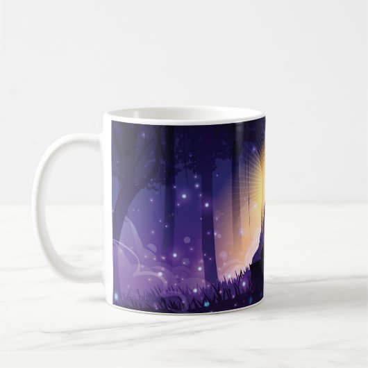 Buddha Meditation Kaffeetasse (Links)