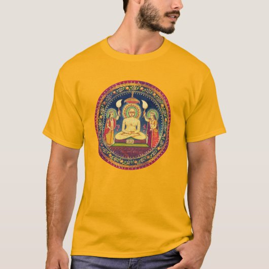 Buddha Meditation mit Yoga T-Shirt (Vorderseite)