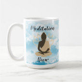 Buddha Meditation Tasse in Wolkenmeditation (Links)