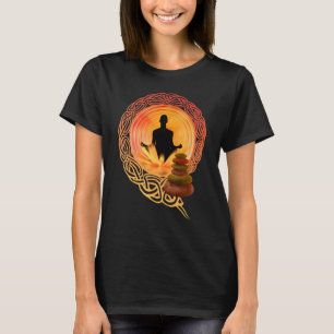 Buddha Meditation Yoga Mode Kleidung Outfit Bud T-Shirt
