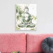 Buddha Meditation Yoga Yin Yang Leinwanddruck (Insitu (Wohnzimmer))
