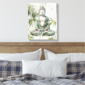 Buddha Meditation Yoga Yin Yang Leinwanddruck (Insitu (Schlafzimmer))