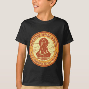 Buddha-Meditations-Zitat T-Shirt