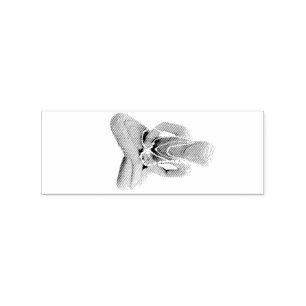 Buddha meditierendes Thunder_Cove Gummistempel