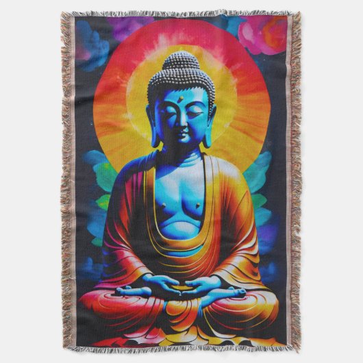 Buddha meditiert  decke (Vorderseite Vertikal)