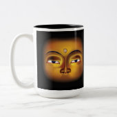 Buddha meditiert Tasse (Links)